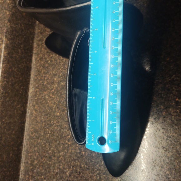 LIKE NEW! Ralph Lauren "Leola" Black High Heel Ankle Boots MSRP $140 (Copy) - Picture 13 of 16